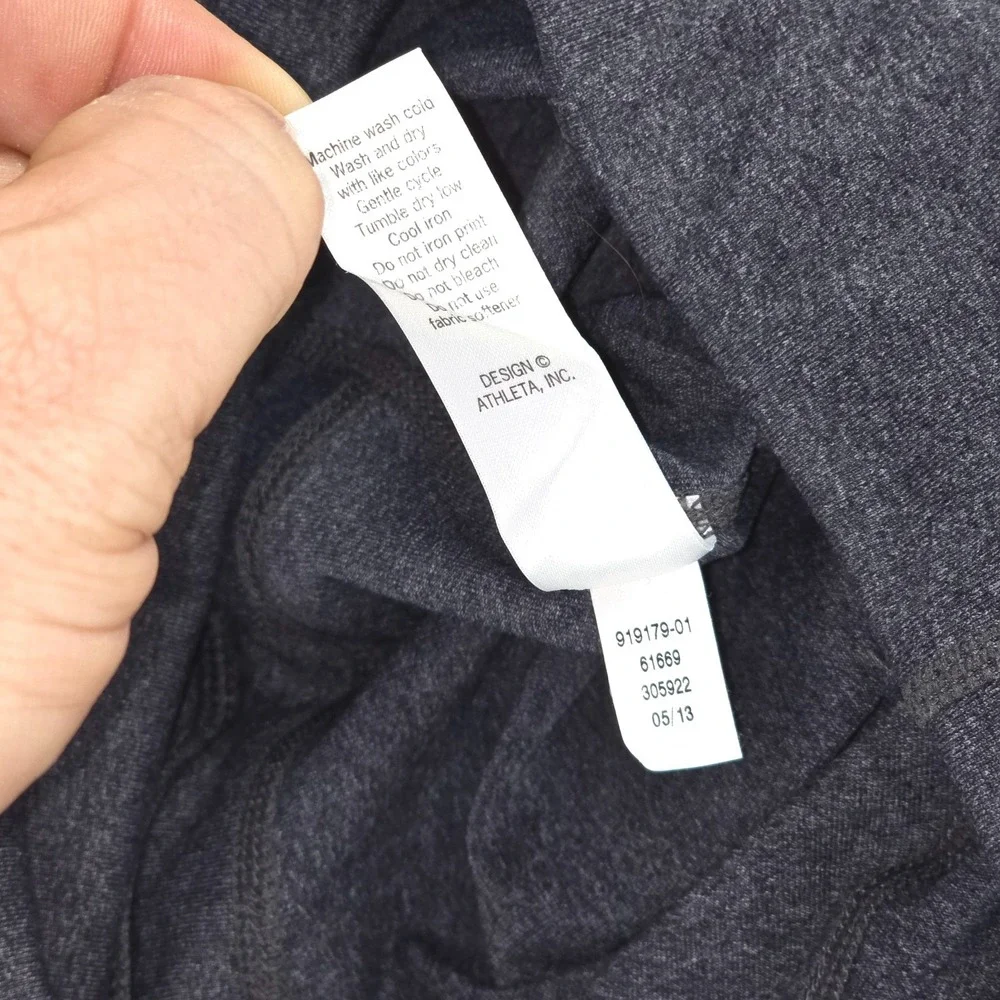 Athleta Straight Up Yoga Pants‎ XS P Gray Athletic Performance Legging 919179